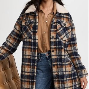 SaylorTieghan Sherpa Jacket Sz S